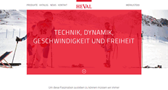 Desktop Screenshot of heval.ch